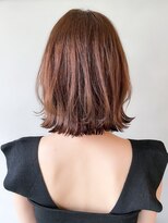 レア 表参道(L'ea)&nbsp;○ミディアムヘア暗めカラーグランマッシュデザインカラー