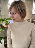 大人ショートヘア/ハイライトカラー/イルミナカラー[国分寺]
