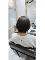 アブニール 柏の葉店(AVENIR) グレージュ×ショートウルフ【柏の葉/柏たなか／髪質改善／