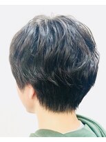 黄ぐまくん美容室 メンズパーマ