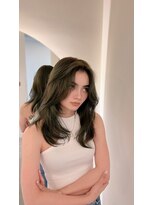 フィル 横浜(fil)&nbsp;LAレイヤー_前髪マチルダボブピンクベージュ