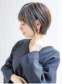 丸みショートボブ