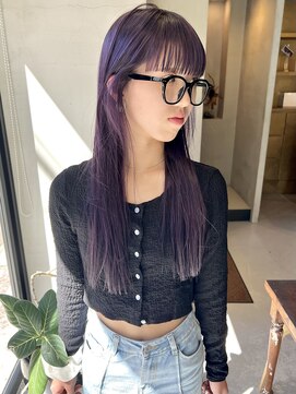 ヘアー アイス ルーチェ(HAIR ICI LUCE) ラベンダーカラー/スーパーロング/ワイドバング/城倉