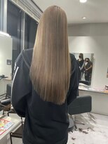 キング 梅田(K!ng)&nbsp;【梅田】ダブルカラーケアブリーチミルクティーベージュ