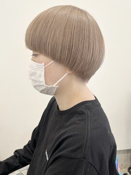 ミュール(mule) マッシュボブ/ミルクティー/1ブリーチ