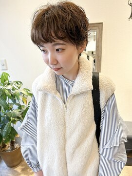 メルト 吉祥寺(melt) *高塚*大人かわいいマッシュショートパーマニュアンスパーマ