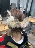 成人式アレンジ