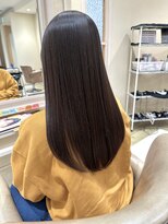エスアンドエスさかもと イオン高松東店(S&S) 髪質改善ストレート　セミロング