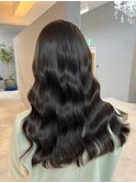 イメチェンハッシュカットフルバング似合わせレッドブラウン