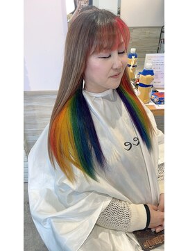 リーオオサカ(Lee Osaka) レインボーカラー×東芽生