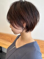 ビューエヒメ(VIEW EHIME)&nbsp;小顔シフォンベージュ美髪ショート