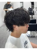 ［BRIGHT］マッシュウルフ×Cカール［静岡/メンズ/静岡駅］