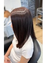 エイト 沖縄豊崎店(EIGHT toyosaki) 【EIGHT 豊崎】お客様スタイル_ブリーチなし×レッドブラウン