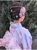 浴衣ヘアスタイル