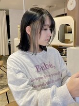 YUCCAで【なりたい×可愛い】を叶えるー。顔まわりを明るく見せてくれるインナーカラーはずっと人気！