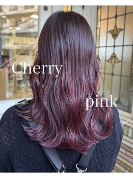 ヘア クレール(hair CREER) チェリーピンク◎