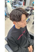 ピースバイラフトーキョウ(V by RAF Tokyo) ツイストスパイラルパーマ/マッシュベース/簡単スタイリング