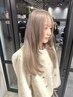【saena指名】カット+ブリーチカラー+4stepトリートメント