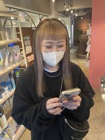 グート ヘアーメイク(gut HAIR MAKE)&nbsp;デザインカラー×ベージュ