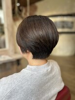 ヘアーデザイン アヴニール(hair design AVENIR) 再現性の高いひし形ショートボブ
