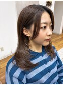 簡単スタイリング☆ワンカール内巻きレイヤー