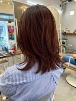 コンティロミー(CONTI ROMMY.)&nbsp;【くびれウルフ】ミディアムレイヤー◎ハイライト20代～50代