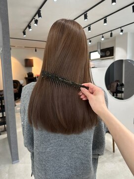 グラフ 立川(Graph.) ベージュ/ブリーチなしダブルカラー