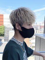 レグノバイグランツ 天神大名店(REGNO by GLANZ)&nbsp;ハイトーンマッシュ/メンズヘア/メンズカット/メンズブリーチ