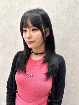 ロンドルピナス 小倉(Lond Lupinus) 顔型別ヘアスタイル特集 /チェリーブラウン /ミニウルフ/北九州