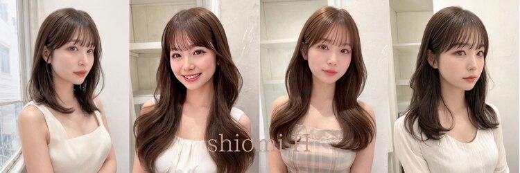 シオミエイチタルミ(shiomi H TARUMI)のサロンヘッダー