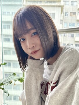 スミス 上野(smith) レイヤーボブミニボブ大人ボブ顔まわり