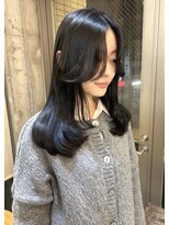 オルセン(OLSEN) グレージュ/レイヤーカット/顔周りカット