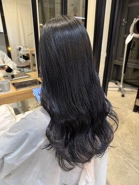 ニカイ(2F) ダークグレージュ/黒髪