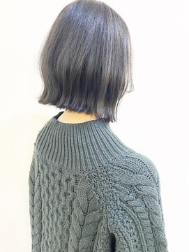 モリオ フロム ロンドン 成増店 【morio成増/玉井】 ボブ 暗髪 外ハネ