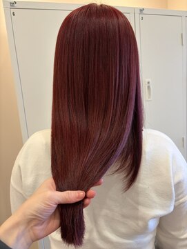 エウ(eu) ピンクレッドカラー