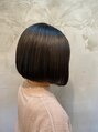 クレエ ヘアー デザイン(creer hair design) 小顔効果も期待できる艶髪ボブ