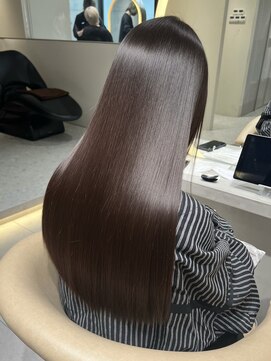 ロンドメリア 天神大名店(Lond Melia) 着物ヘア/大人ガーリー/ダークアッシュ/似合わせカット