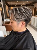 白髪ぼかしハイライト