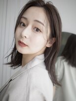ヌヌ 渋谷 原宿 明治神宮前(nunu) レイヤーカットウルフカットボブグレージュオリーブべージュ