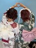 【夏祭りやライブ参戦に!】浴衣着付け×ヘアセット5800円