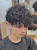 20代30代40代50代メンズカーリーマッシュ