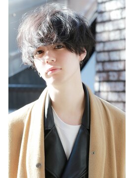 リップス 原宿(LIPPS) 【寝ボサマッシュミディ】 マット 無造作ショート ネープレス