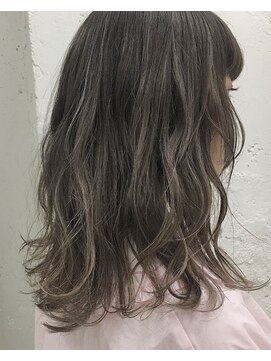 ブルーフェーセス 表参道(blue faces) 『blue faces 』ラベンダーグレージュ×ミルキーハイライト