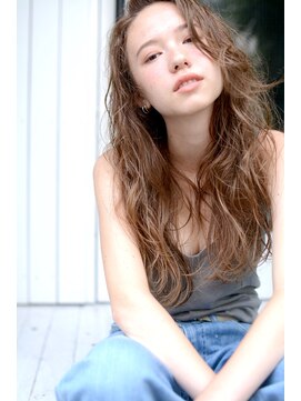 ミラバイグリーン(Mira by green) long　layer　×　mix　ｐｅｒｍ　【セミウエット】　＃8