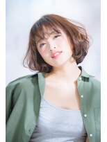 ヴァンクシー バイ ルナ(VANKCY by Luna)&nbsp;【neolive plus】ゆるふわ#グレージュ#ひし形シルエット#パーマ