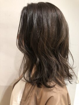 エアー 大阪(AIR) ☆air-OSAKA☆栃本優美☆お客様ヘアスタイルアッシュブラウン