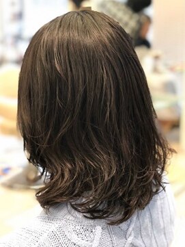 グランシュ 青葉台店(GranCieux) パールグレージュ×外ハネ