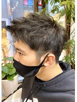 ギフト ヘアー サロン(gift hair salon)&nbsp;ツーブロックジェットスパイキー