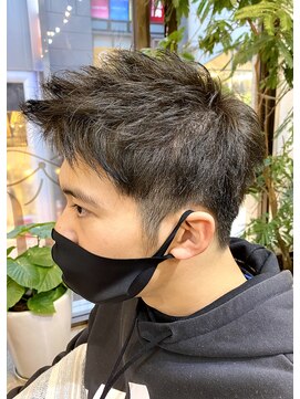 ギフト ヘアー サロン(gift hair salon) ツーブロックジェットスパイキー
