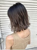 ボブ×グラデーション